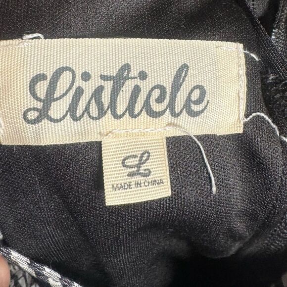 Gingham square neck backless sundress size large - Picture 5 of 7